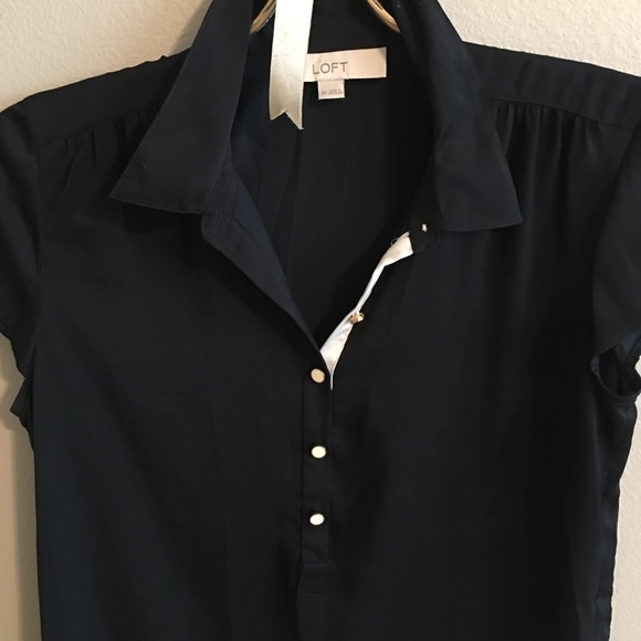 LOFT short sleeve blouse - Picture 2 of 2